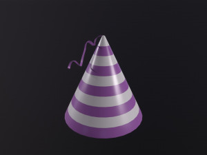 Party Hat 3D Модель