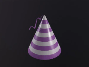 파티 모자 3D 모델