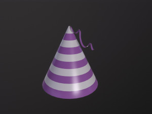 Party Hat 3D 모델