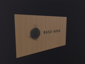 Squid Game Invitation Card 3Dモデル