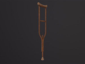 Crutches 3D Модель