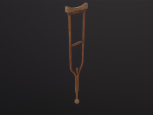 Crutches 3D Модель