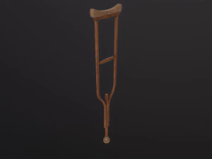 Crutches 3D Model