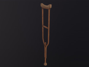 Crutches 3D Модель