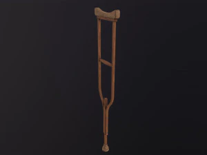 Crutches 3D Model