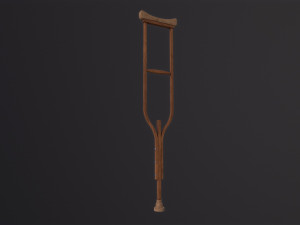 Crutches 3D Модель