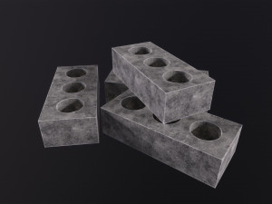 Bricks 3D Model
