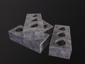 Bricks Model 3D