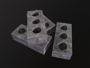 Bricks Model 3D