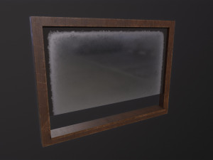 Window Old Reception 3D Model