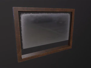 Fen&ecirc;tre Ancienne R&eacute;ception Modèle 3D