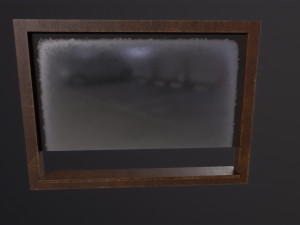 Window Old Reception 3D मॉडल