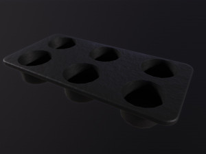 Muffin Pan 3D Model