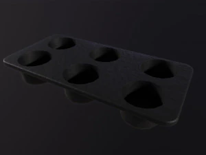 Muffin Pan 3D Model