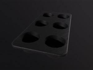 Muffin Pan 3D Model