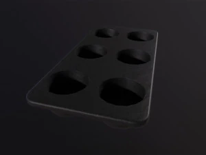 Muffin Pan 3D Model