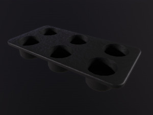 Muffin Pan 3D Model