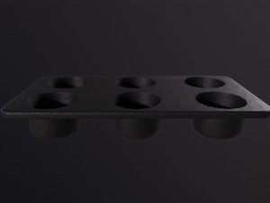 Muffin Pan 3D Model