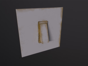 Old Light Switch Modèle 3D