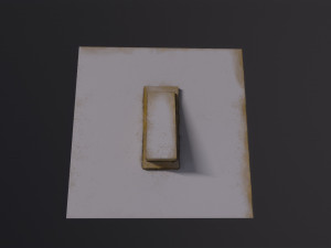 Old Light Switch Model 3D