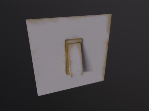 Old Light Switch Model 3D