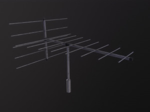 Antenna tv 3Dモデル