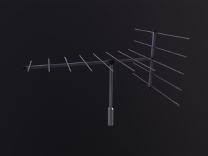 Antenna tv 3Dモデル