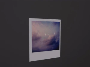 Polaroid Photos 3D Model