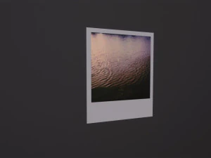 Polaroid Photos 3D Model