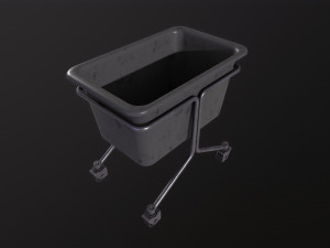 Laundry Cart 3D Model