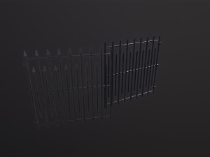 Silver Gate Modelo 3D