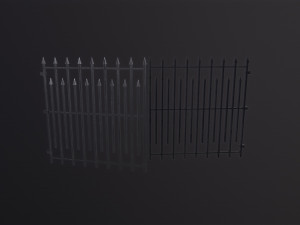 Silver Gate Modelo 3D
