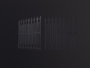 Silver Gate Modelo 3D