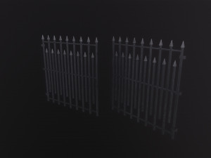 Silver Gate Modelo 3D
