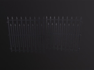 Silver Gate Modelo 3D