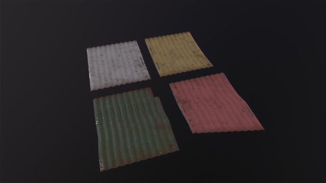 Salvage Metal Collection Modello 3D .c4d .max .obj .3ds .fbx .stl .blend 