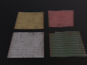 Salvage Metal Collection Modello 3D