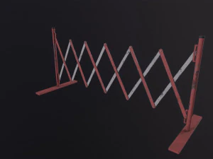Foldable Barricade 3D Model