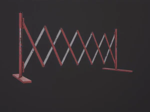 Foldable Barricade 3D Model