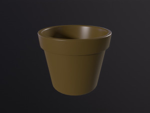 Flower Pot 3D Model