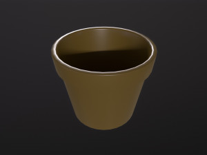 Flower Pot 3D Modell