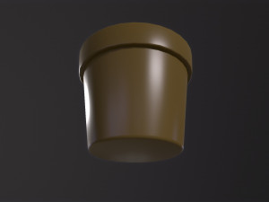 Flower Pot 3D Modell