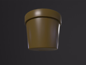 Flower Pot 3D Modell