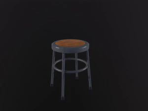 Lab Stools 3D Model