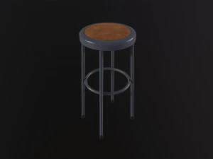 Lab Stools 3D Model