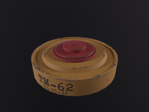 TM-62 Land Mine Modèle 3D