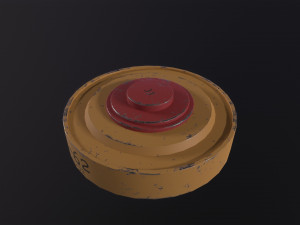 TM-62 Land Mine Modelo 3D