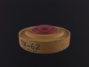 TM-62 Land Mine Modelo 3D
