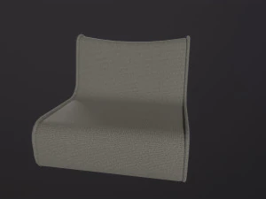Bag Lounge 3D Model