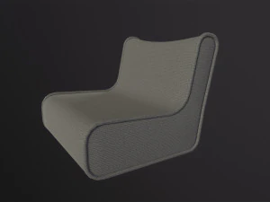 Bag Lounge 3D Model